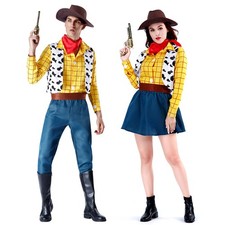 Toy Story Woody Jessie Halloween Costume for Adults UK Cosplay Men Women