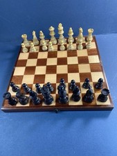 Folding Wooden Chess Board and