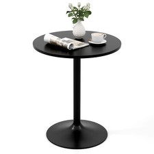COSTWAY 60cm Round Dining Table Modern Tulip Table Small Circle Dining Table