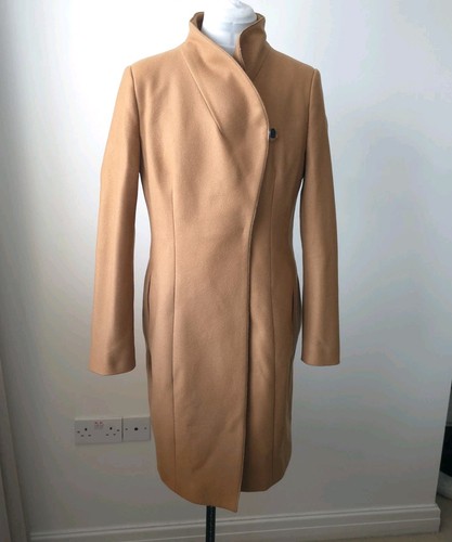 Zara woman camel brown wool - zara,