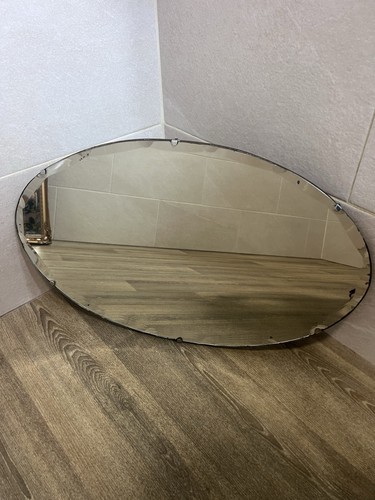 Vintage mirror bevelled edge - mirror,