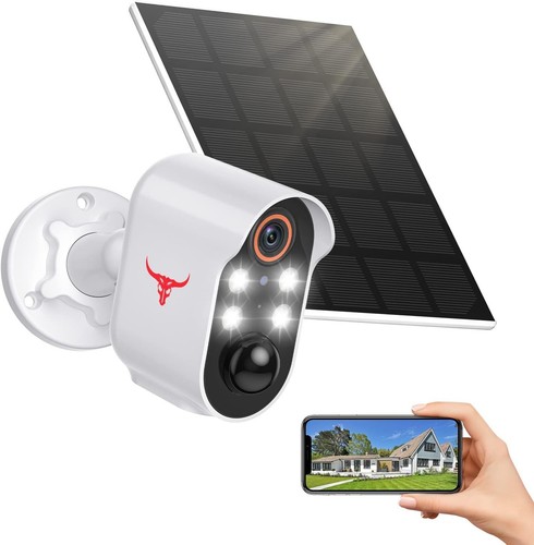 Outdoor 1080p solar security - outdoor,