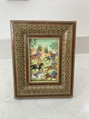 Vintage persian miniature - vintage,