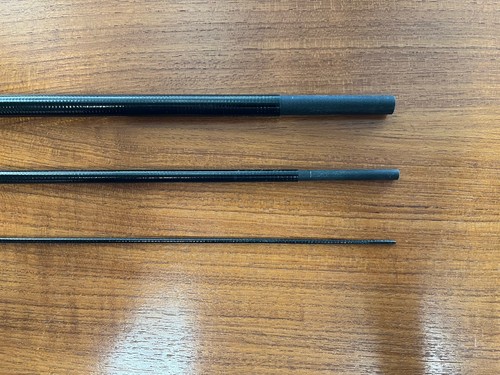 James green fiberglass fly rod - james,