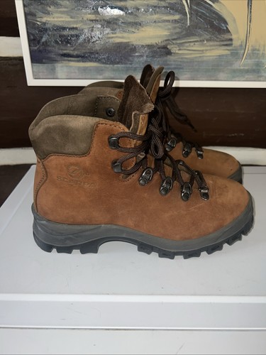 Woman scarpa brown leather - scarpa,