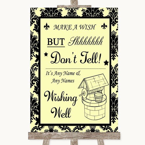 Yellow damask wishing - yellow,