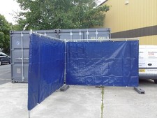 Fence Tarp 1.76m x 3.41m covering HERAS and other types of fencing