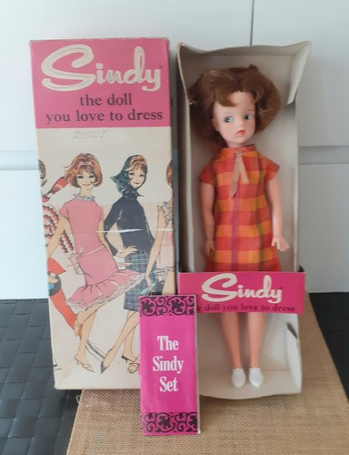 Boxed sindy doll - boxed,
