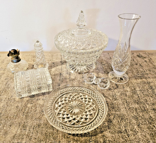 Crystal wexford candydish - crystal,