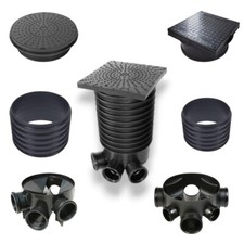 Underground drainage manhole - drainage,