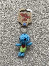 New Blue Voodoo Doll Keyring