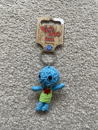 New blue voodoo doll - new,