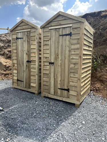 Wooden composting eco toilet - eco,
