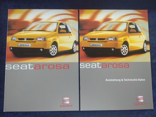 Seat arosa brochure - seat, 01.2000
