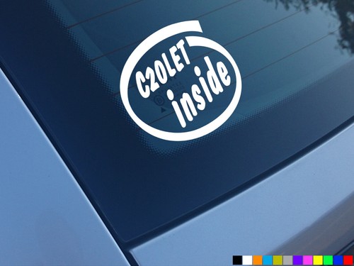 C20let inside car stickers - c20let,