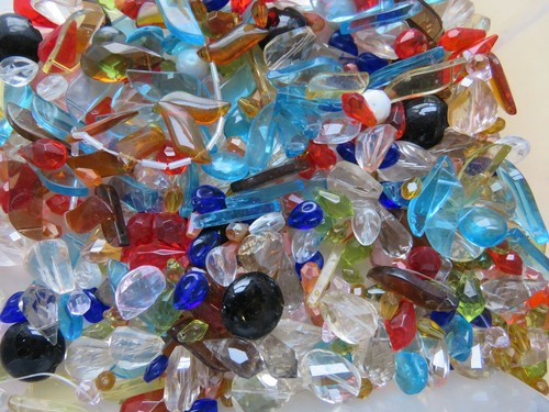 100pcs glass beads round - glass,