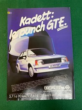 VAUXHALL OPEL ASTRA KADETT GTE