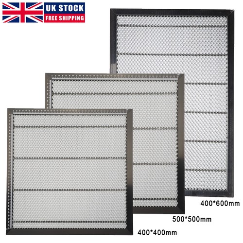 Honeycomb laser bed - honeycomb, working