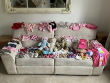 Build A Bear Bundle 3 X Bears + Accessories Clothes Shoes Bags FREE POSTAGE