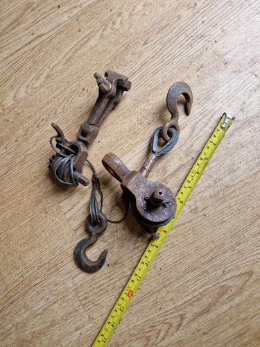 Vintage block and - block, tackle
