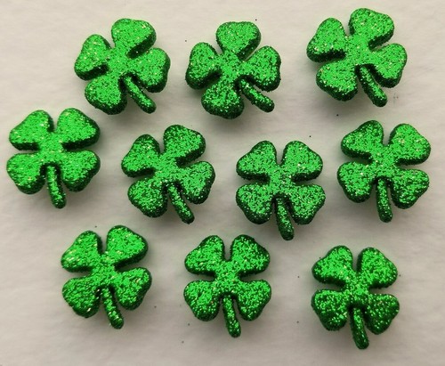Craft buttons medium glitter - buttons,