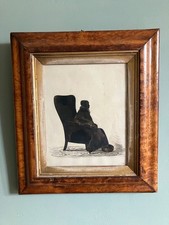 A georgian framed silhouette