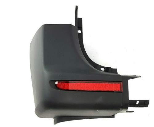 Left rear corner bumper with - left,