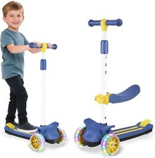 Kids 2-in-1 3-Wheel Scooter