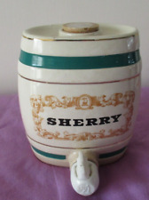 Vintage Wade Royal Victoria Pottery Sherry Barrel Container W & A Gilbey Ltd
