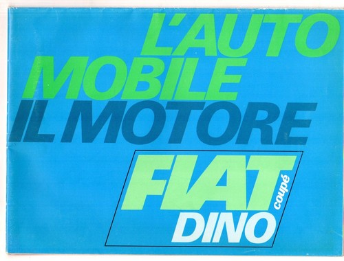 Fiat dino 2000 coupe - fiat, 1967-69
