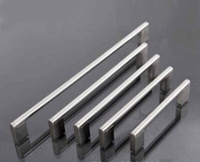 Kitchen Cabinet Handle Door Handles Cupboard Drawer Chrome Bar Bedroom Brushed N