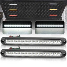 2x 10'' 15 LED Rear Tail