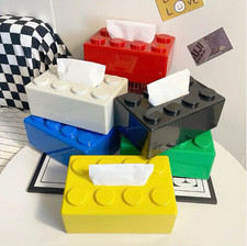 Creative Cartoon Building Block Tissue Box Drawer Napkin Holder Home Decor