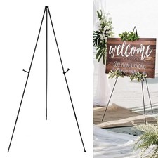 168CM Folded Adjustable Easel Poster Board Display Wedding Welcome Stand Signs