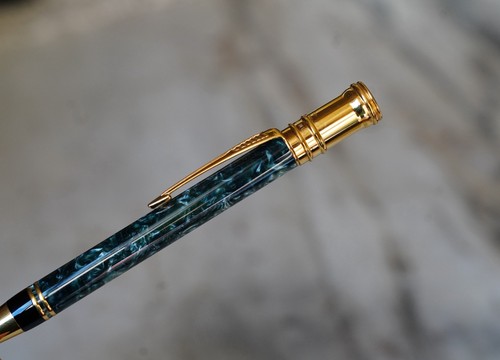 Parker duofold green - parker, marble