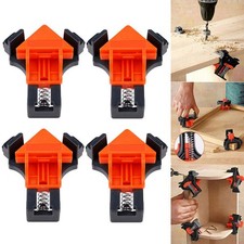4x 90 Degree Right Angle Clamps Corner Clamp Wood-working Carpenter Tools UK