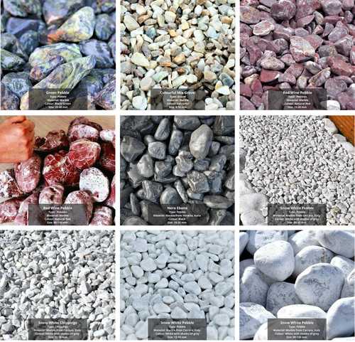 Decorative coloured stones - decorative,