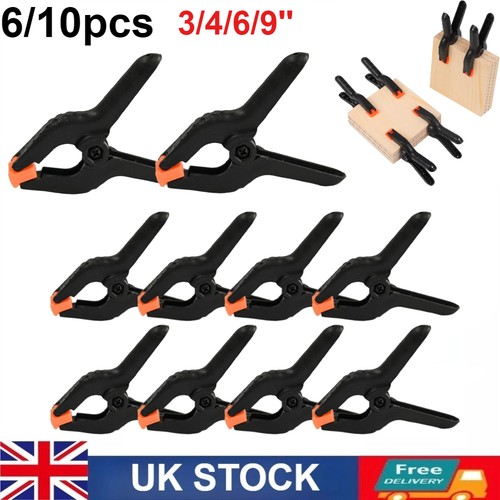 10pcs large spring clamps - large,