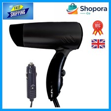 Foldable 12V Hair Dryer for