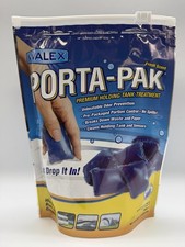 Walex Porta-Pak RV Marine Black Holding Tank Deodorizer Drop-Ins, Camper, Boat, 
