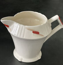 Antique Art Deco Bauhaus, Myott , Son & Co. Hand Painted Pitcher Jug England