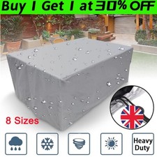 Waterproof Garden Furniture Cover Rattan Table Set Cube Covers Outdoor 8-Size UK