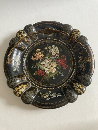 Antique victorian papier mache - papier,