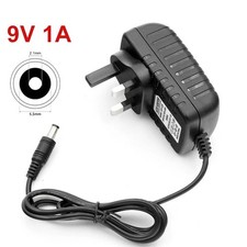 9V Power Supply 9v Adaptor Charger 9 Volt Power Supply 9V 1A AC/DC