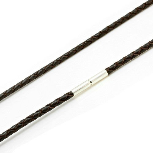 Mens genuine braided leather - mens,