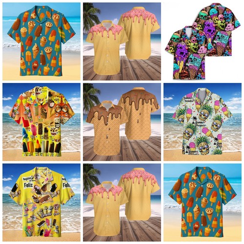 Mens hawaiian shirt top palm - mens,