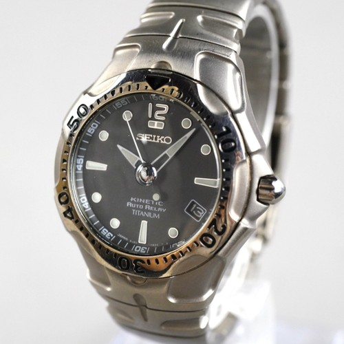 Seiko diver kinetic - diver, titanium