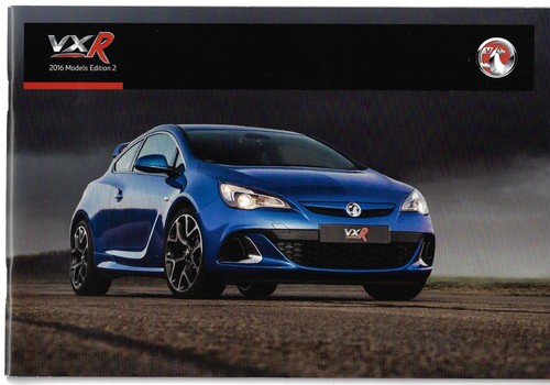 Vauxhall vxr range - vauxhall, 2015-2016