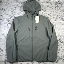 BELSTAFF Mens Mineral Green Headway Soft Shell Jacket SIZE UK46 IT56 3XL BNWT