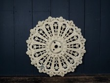 Antique Victorian Cast Iron Ceiling Rose